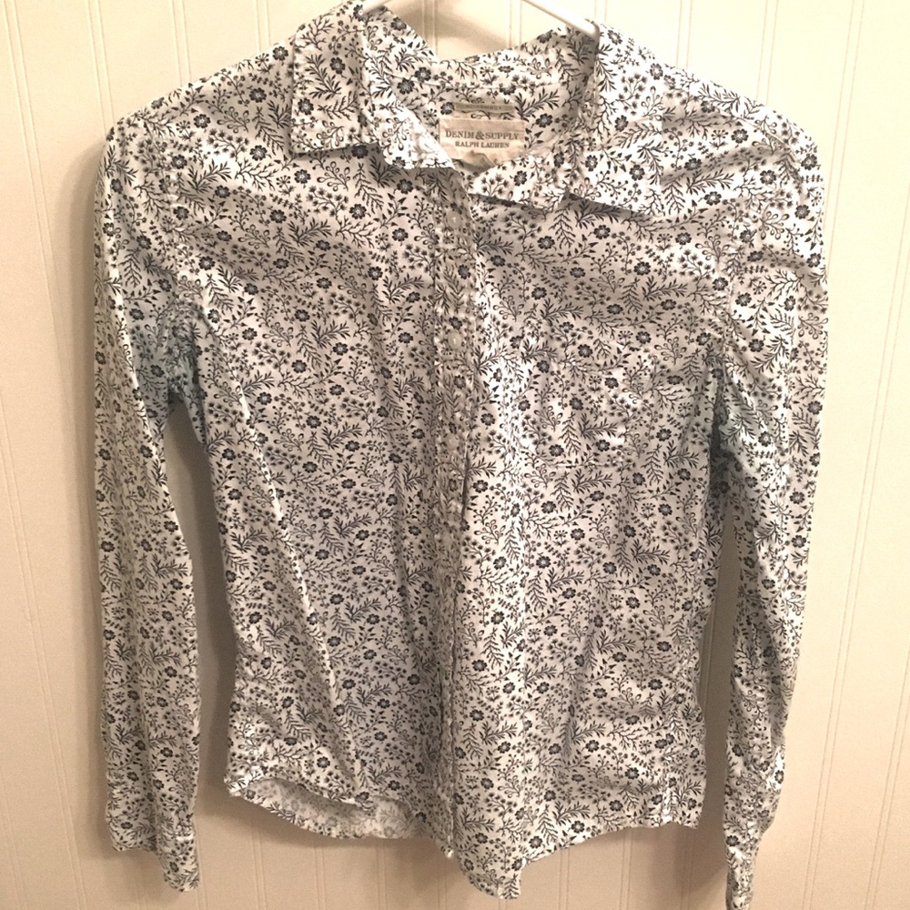 Flower Button Up - image 1